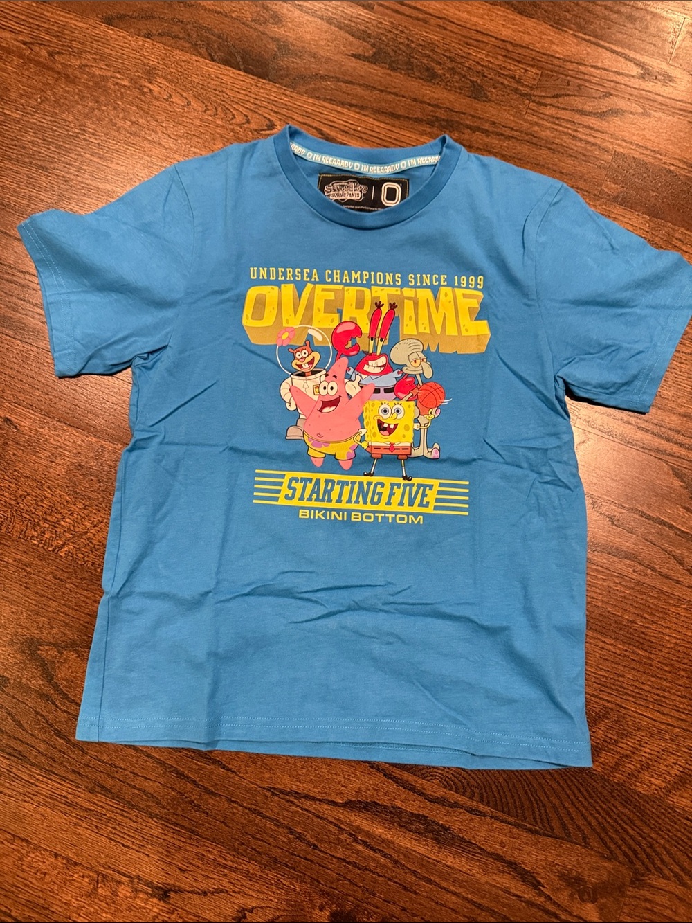 SpongeBob SquarePants Blue Graphic Tee for Kids